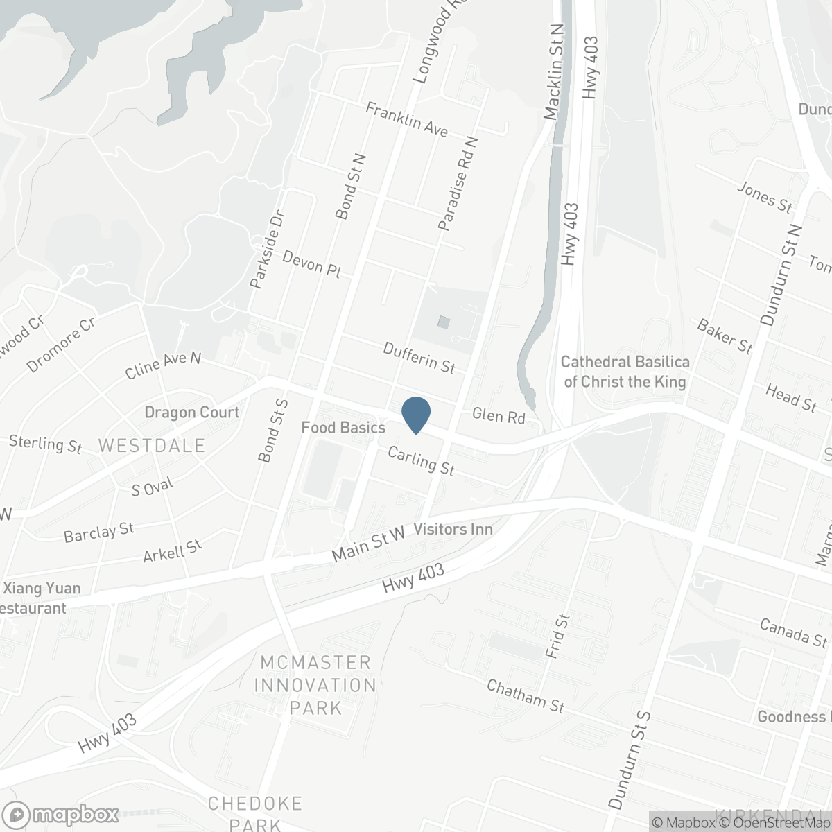 802 KING Street W Unit# 2, Hamilton, Ontario L8S 1K1